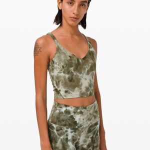 Lululemon Align Tank, Diamond dye green NWT size 4